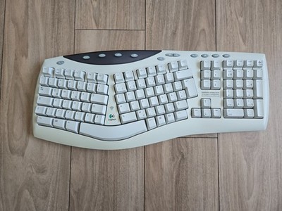 Logitech Tastatur Cordless Desktop Pro weiß