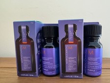 MOROCCANOIL Treatment PURPLE Hair Oil 0.34 oz/10 ml Each LOT OF 2 NEW