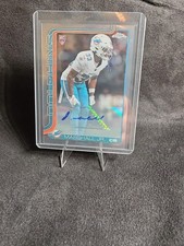 2025 Topps Chrome Jason Marshall Jr Rookie Auto Dolphins RC
