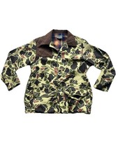 Vintage Red Head Duck Camo Hunting Jacket USA Made Size M Corduroy Collar