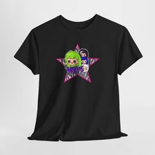 Kawaii Misfits Band Tee 80s Cartoon Anime Style Jem Cute Punk T-Shirt