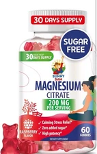 Magnesium Gummies for Kids & Adults - 200mg - Calm Magnesium Chews - Magnesiu...