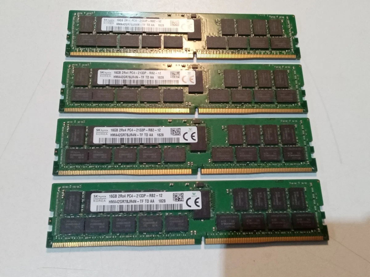 64 GB Total Capacity DDR4 SDRAM Memory (RAM) 4 Modules for sale | eBay