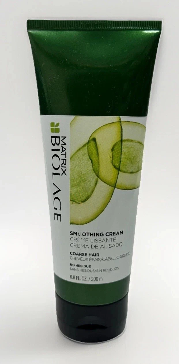 Matrix Biolage Smoothing Cream 6.8oz Leave-In Wet or Dry Hair Coarse Hair