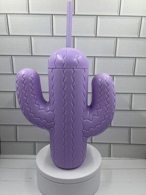PINK SKY Lookin Sharp 21oz Purple Cactus Cup / Brand NEW no box