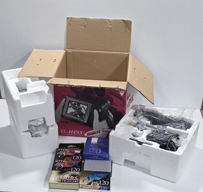 Vintage Sharp VL-H450U Viewcam - W/Accessories Original Box  Read Description 