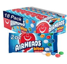 Airheads Candy Bites, Assorted Fruit Flavor, Non Melting, Halloween, Movie