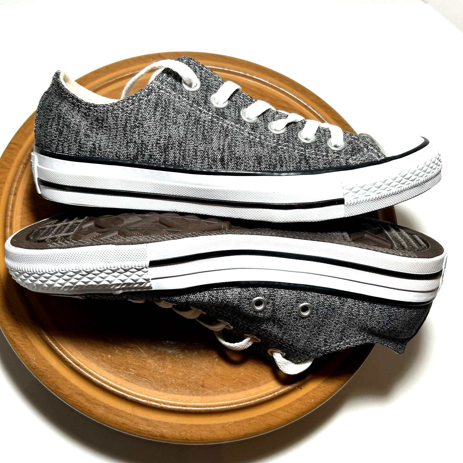 CONVERSE All-Star Dolphin Gray Low Top Casual Sneaker Shoes W-7 M-5  155375 NEW thumbnail 5