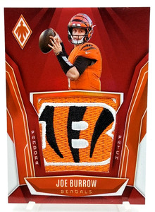 Carte Patch NFL Joe Burrow 2020 – Rookie Playoff – Bengals – Panini