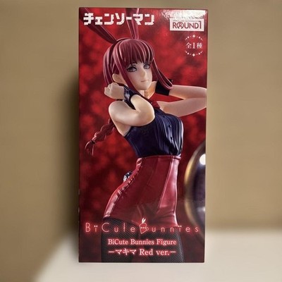 Kettensägenmann BiCute Hasen Figur Makima rot ver. Japan Anime New FuRyu