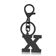 Keychain for Women Alphabet A-Z Initial Letter Gift 26 Letter Keychain for X