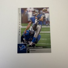 2009 Upper Deck First Edition #49 Jason Hanson - FB SILVER