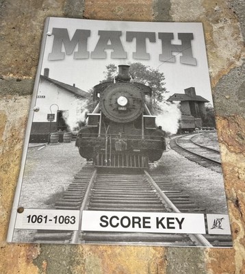 Math ACE Score Keys ~ 1061-1063