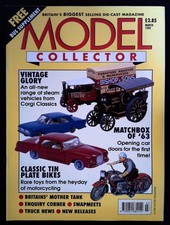 Model Collector Magazine March 1999 mbox2308 Classic Tin Plate Bikes