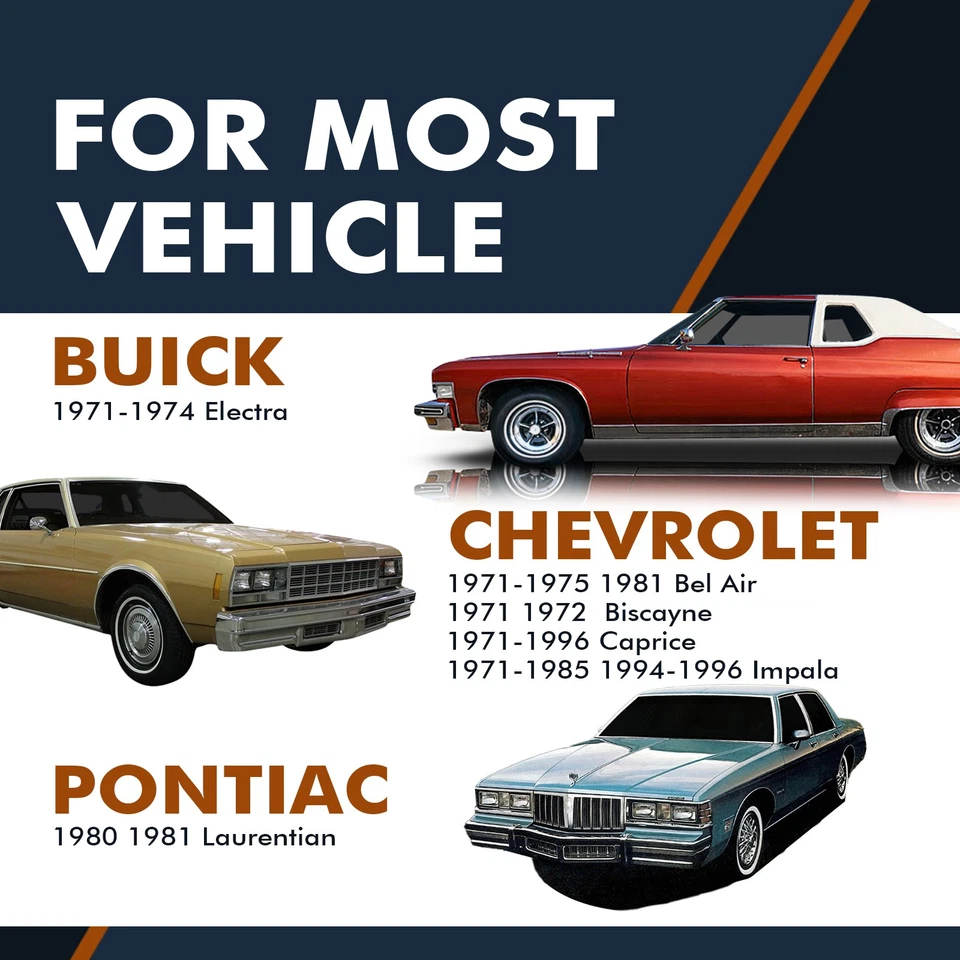 Juego de 4 Amortiguadores Delanteros Traseros Para Chevrolet Impala 1971-1985 1994-1996 Foto 2 de 3