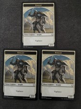 Mtg 2x Knight Token NM Dominaria
