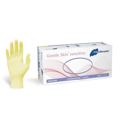 Gentle Skin  sensitive Latexhandschuhe Gr. M 100 Stück