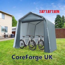 Outdoor PE Storage Shed Utility Tool Storage for Garden Patio 7.87*7.87*7.87ft
