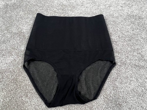Juicy Couture High Waist Brief Womens Large Black Intimates Shapewear