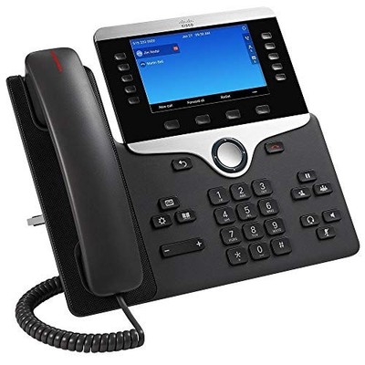 * Cisco CP-8841-K9-RF VoIP Telefon 5 Zoll Farbdisplay 800x480 5 programmierbare 