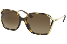 Coach Women's HC8280U HC/8280/U 512013 Dark Tortoise Square Sunglasses 57mm