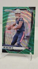 🔥2024 Joe Milton III RC 🏈 GREEN WAVE PRIZM ROOKIE! 🏈FREE SHIPPING!🏈