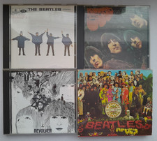 Beatles 4 x CD Job Lot - Help/RubberSoul/Revolver/Sgt Pepper - EX