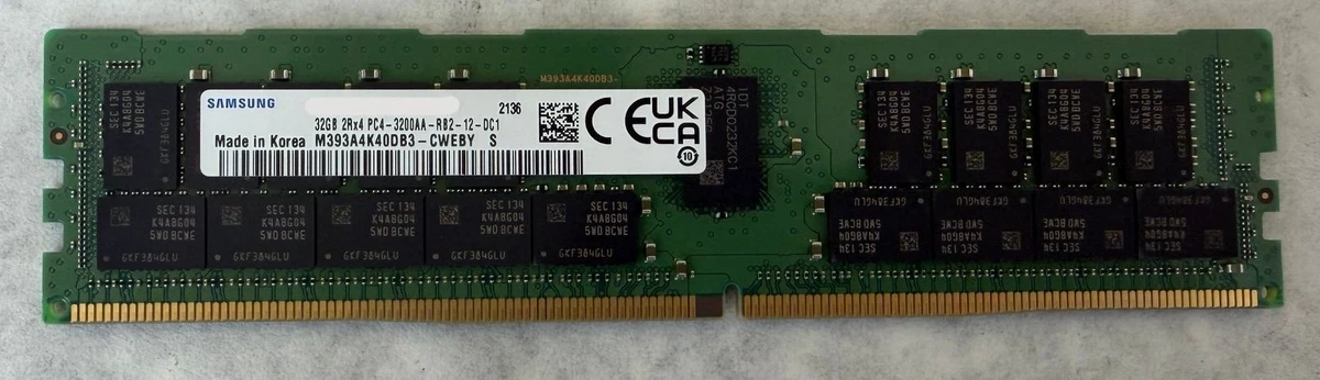 Samsung DDR4 SDRAM 32 GB Total Capacity Memory (RAM) for sale - eBay