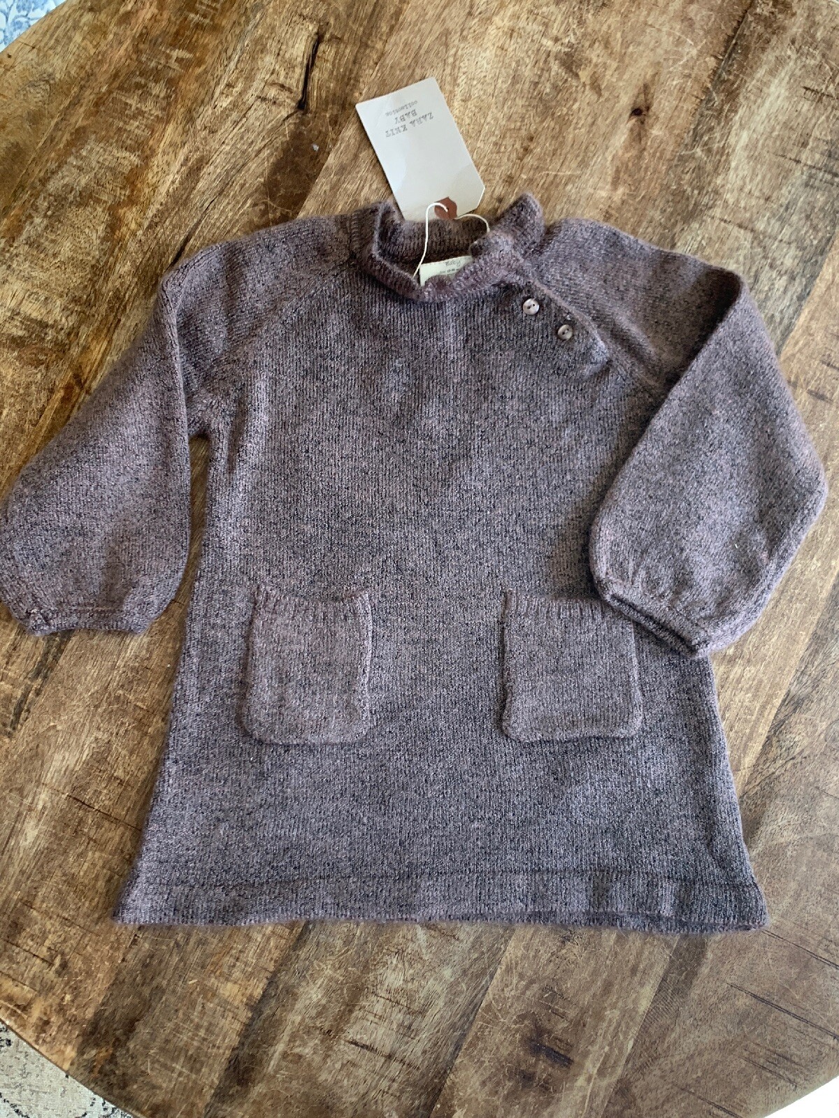 Zara Knit Baby Girl Dress 1218 New eBay