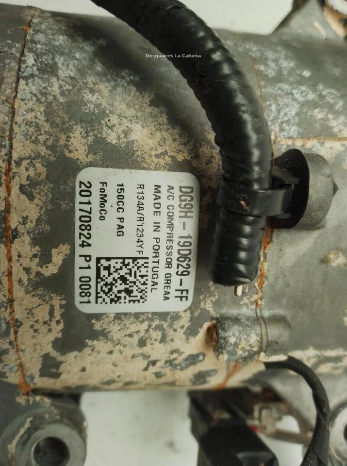 DG9H19D629FF compresor del aire acondicionado para FORD MONDEO V FASTBACK 2.0 - Imagen 2 de 4