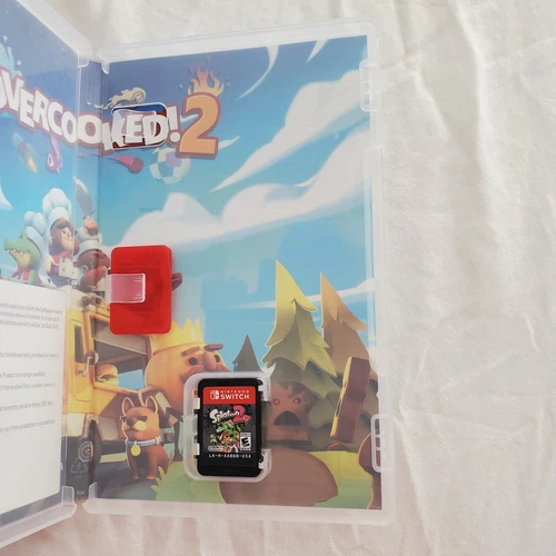 Splatoon 2 - With Overcooked! 2 Nintendo Switch Case
