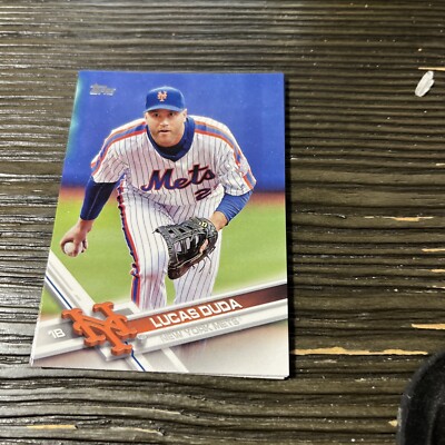 2017 Topps Series 1 Baseball Card #236 Lucas Duda New York Mets