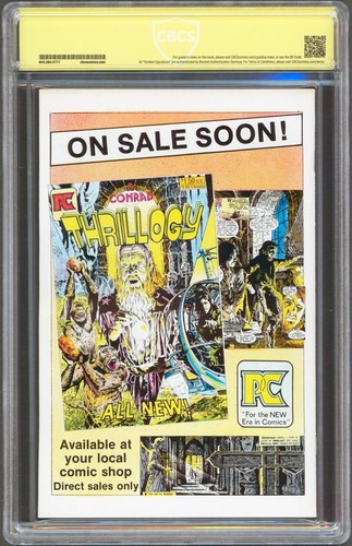 Silver Star #6 CBCS 8.5 Verified Signature Jack Kirby 1984 Pacific Comics - Picture 2 of 3