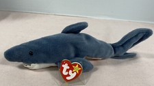 CRUNCH THE SHARK – Ty Beanie Baby 1996 Rare & Retired.