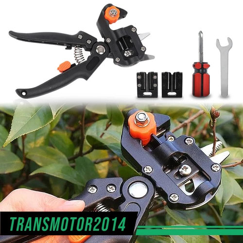 Garden Tree Grafting Knife Cutting Tool Kit Pruning Pruner Shears Snip Scissors - Picture 1 of 10