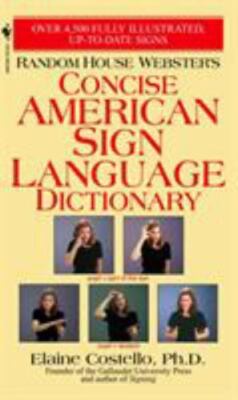 Random House Webster's Concise Americ- Elaine Costello, 9780553584745, paperback
