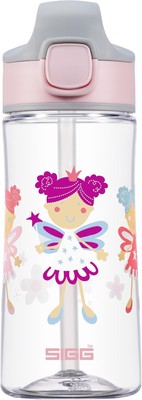 SIGG - Tritan Trinkflasche Kinder - Miracle - Mit Trinkhalm - Auslaufsicher