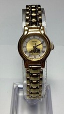 Seiko Womens Vintage Watch Gold Tone V401-0289 New Battery 6.5”