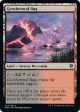 x4 Geothermal Bog C MTG Dominaria United M/NM, English