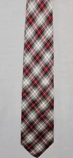 Ferrell Reed Red Green 100% Silk Men’s Neck Tie Made in USA Woven In England 