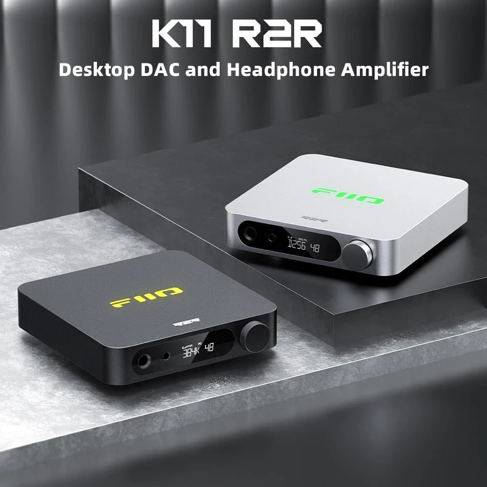 FiiO K11 R2R DAC and Headphone Amplifier for Home Audio or PC - Image 2 of 4