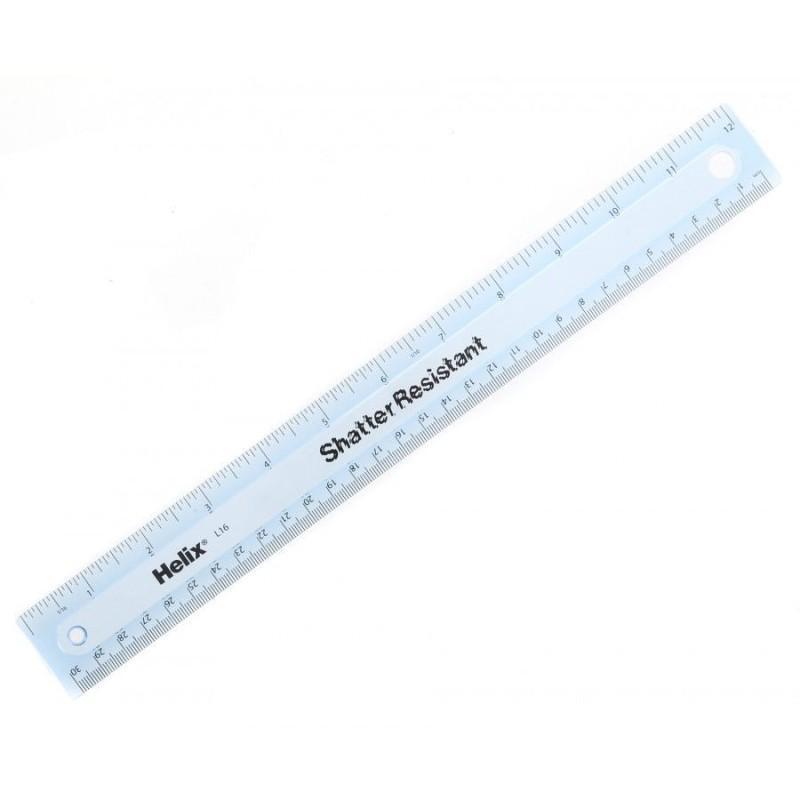 Maped Helix Shatter Resistant Ruler (30cm)