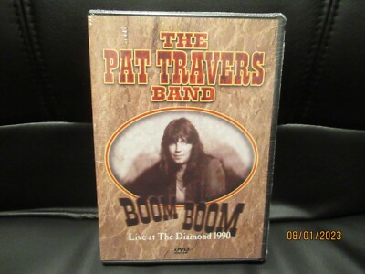 Pat Travers Boom Boom Live at The Diamond 1990 DVD Concert Toronto Canada NEW SS