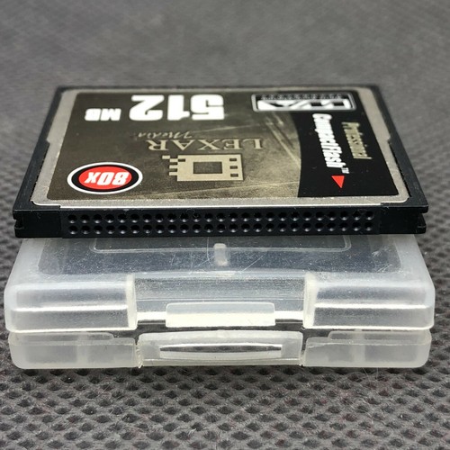 512MB PROFESSIONAL LEXAR MEDIA CF Compactflash Memory Card 80X in Case. - Picture 4 of 4