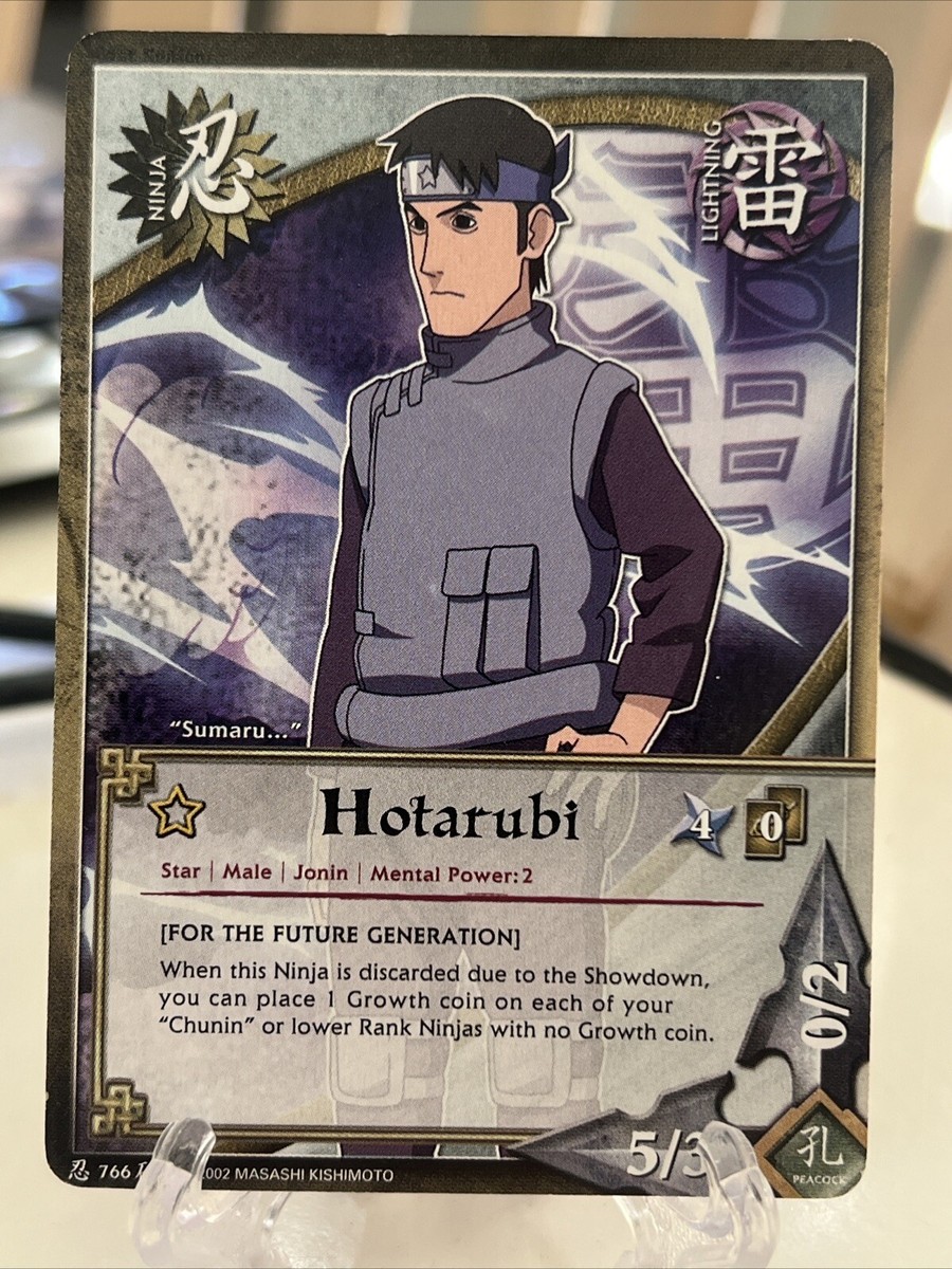 Naruto CCG 1st Edition Hotarubi 766 NM Lightning | eBay