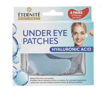 Eternite Under Eye Patches Hyaluronic Acid 6 Pairs