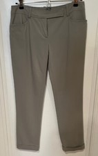 Vintage Emilio Pucci Light Gray 100 Wool Pants-Made in Italy-Size 36