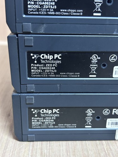 Lot Of (6) CHIP PC ZED-PC PCoIP Zero Client ZDT5J3 CGA06248 - Picture 8 of 8