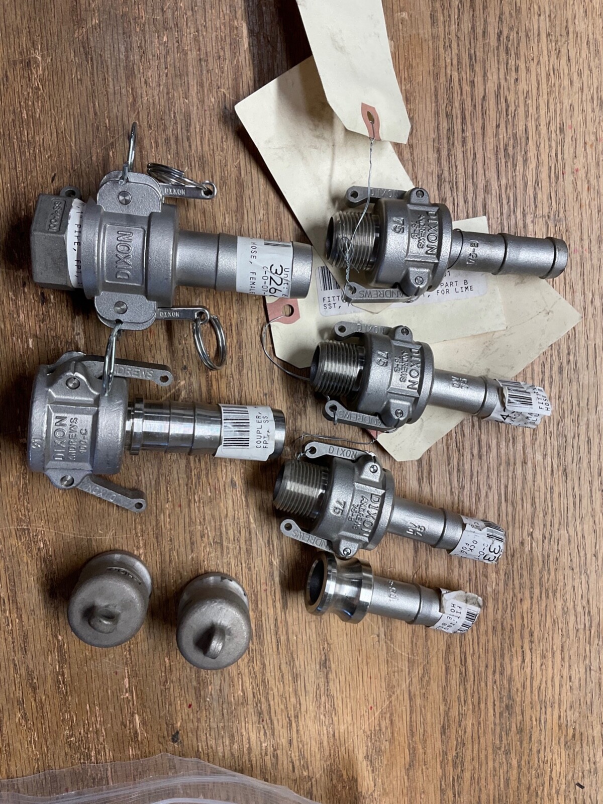 NEW LOT OF Dixon Andrews 75B 75E CouplingS 100C ETC eBay