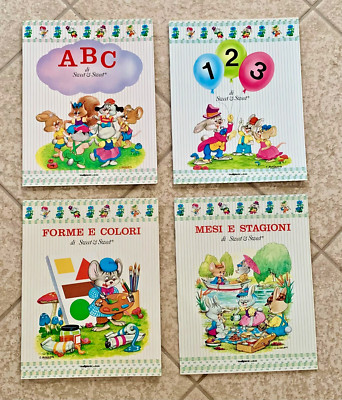 ABC - 123 - FORMEN UND FARBEN - MONATE UND JAHRESZEITEN ''SWEET & SWEET'', MALIPIERO VERLAG